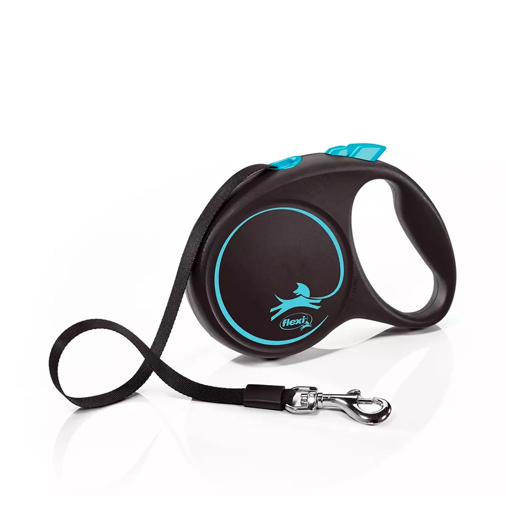 Flexi Black Design Tape 5m Blue Small