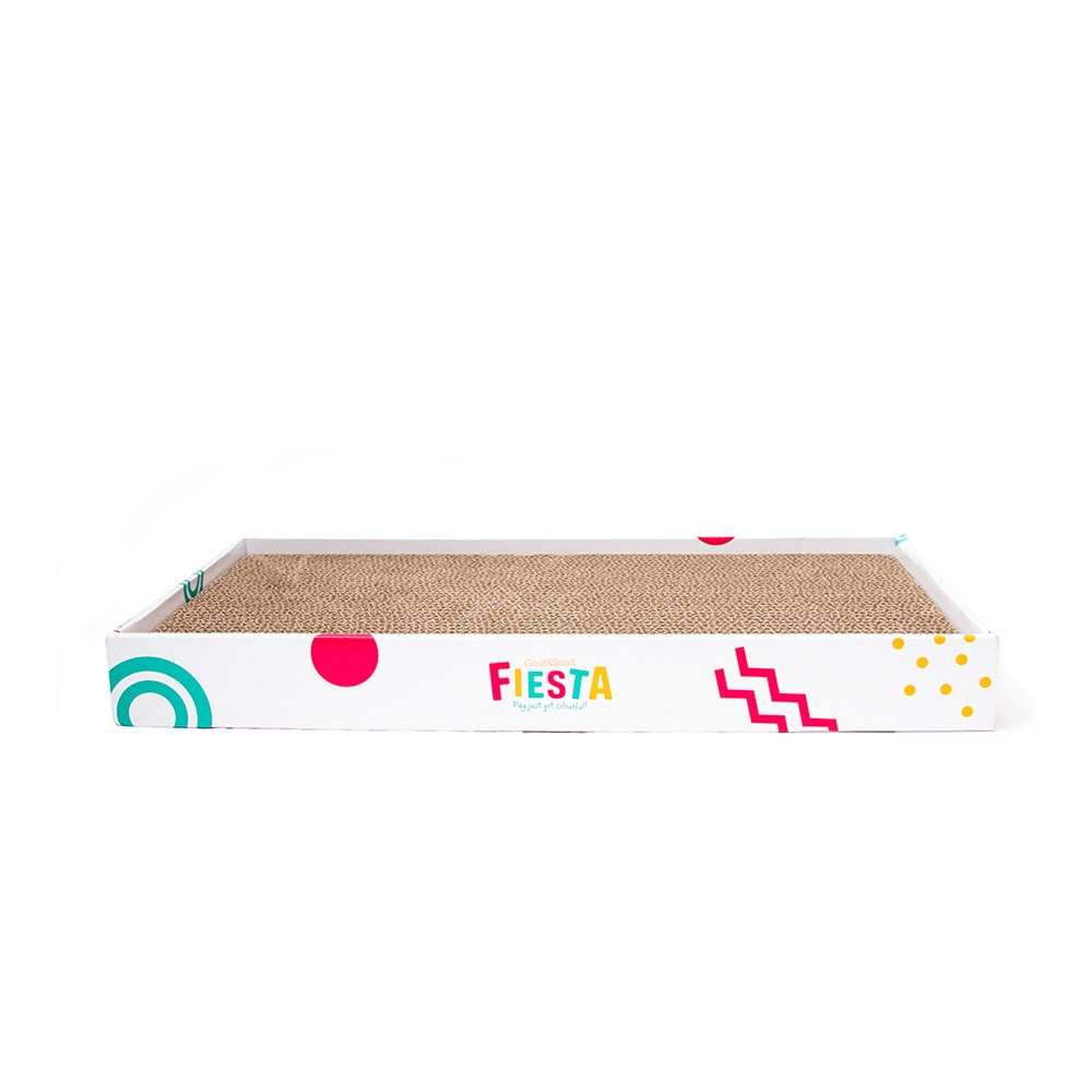 Great & Small Fiesta Cardboard Cat Scratcher