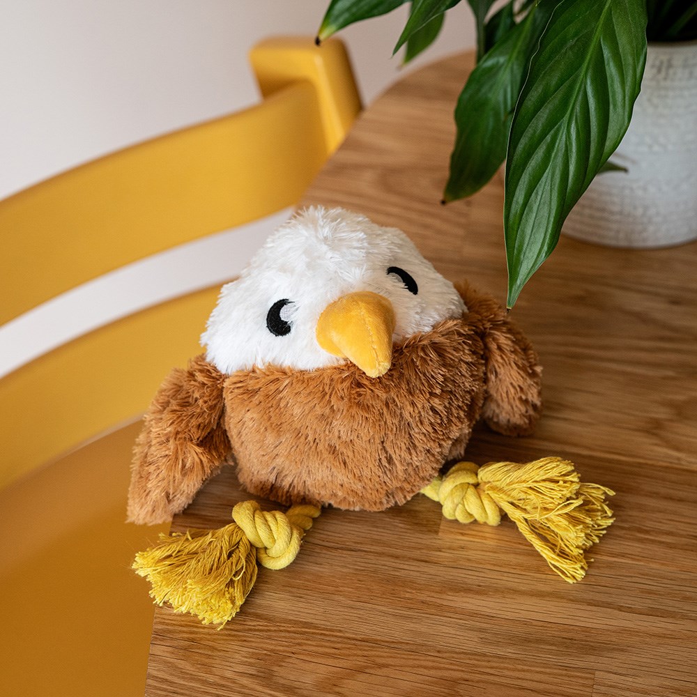 Great & Small Stay Wild Golden Eagle Dog Toy