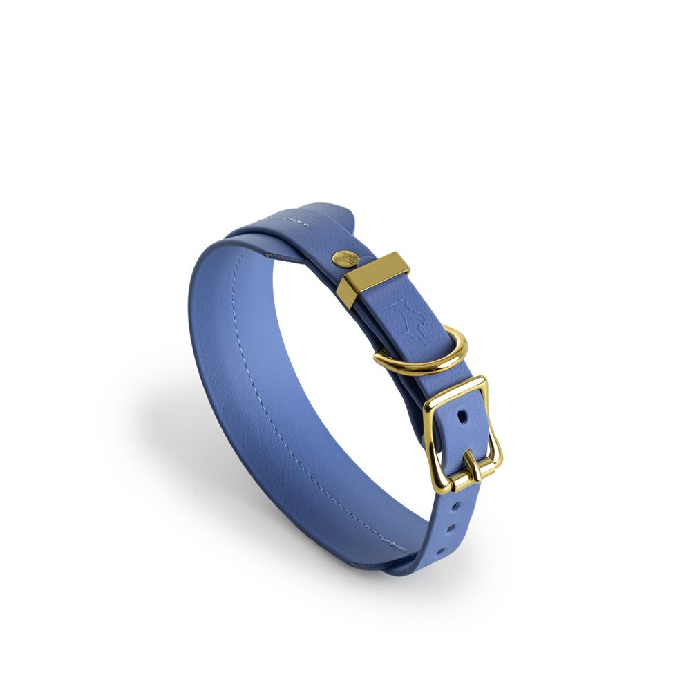 Storeys & Tails All Weather Sight Hound Collar Periwinkle