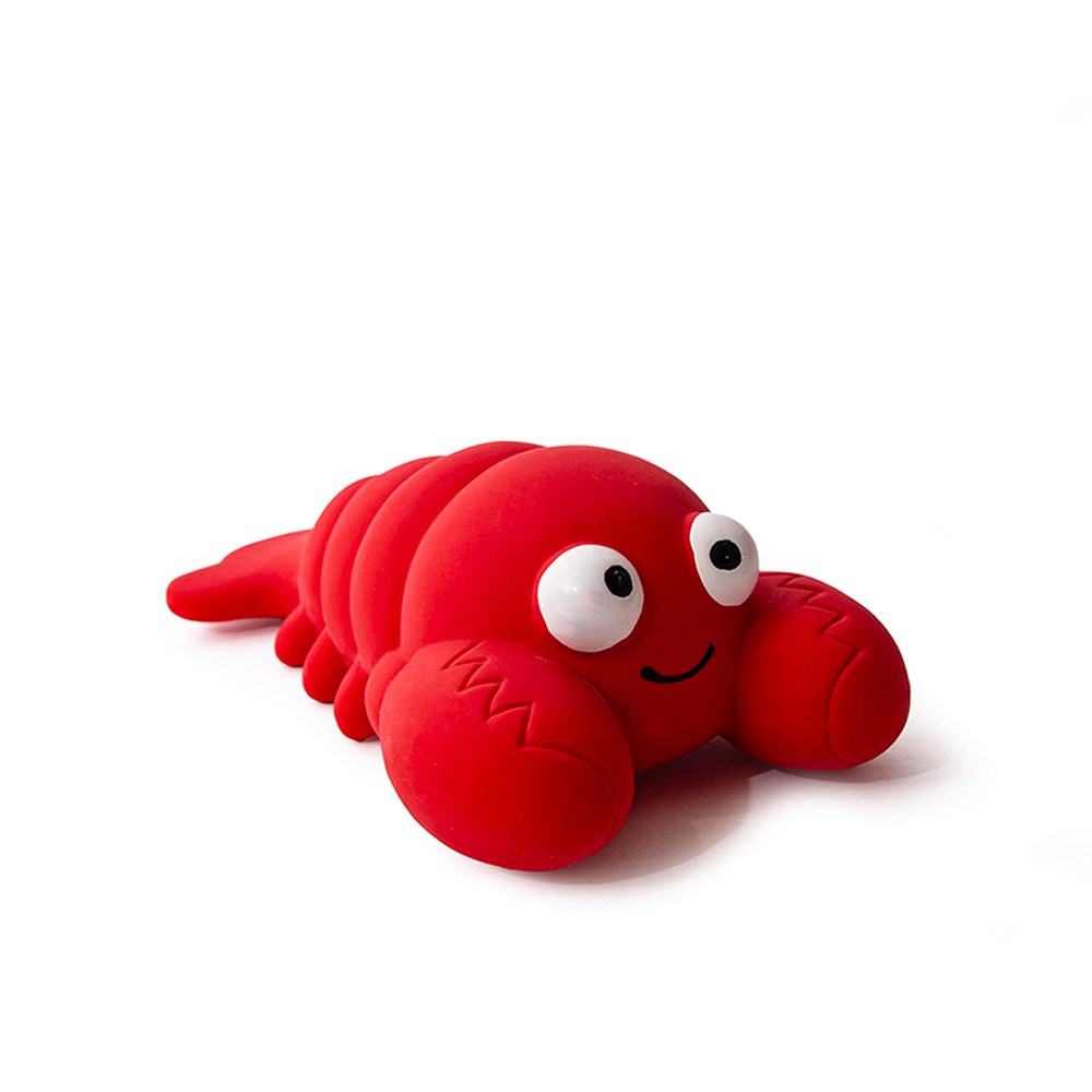 Great & Small Latex Squeaky Lobster Dog Toy