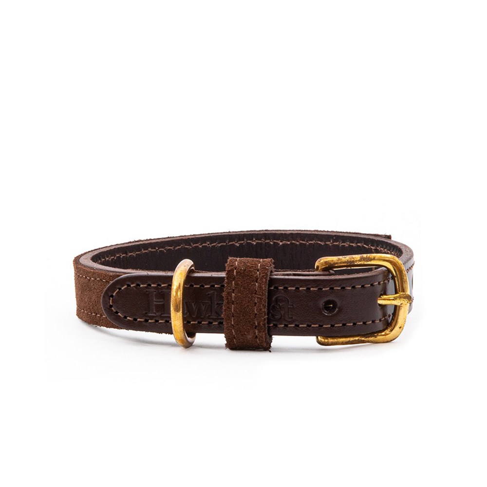 Great & Small Hawkhurst Leather & Suede Dog Collar
