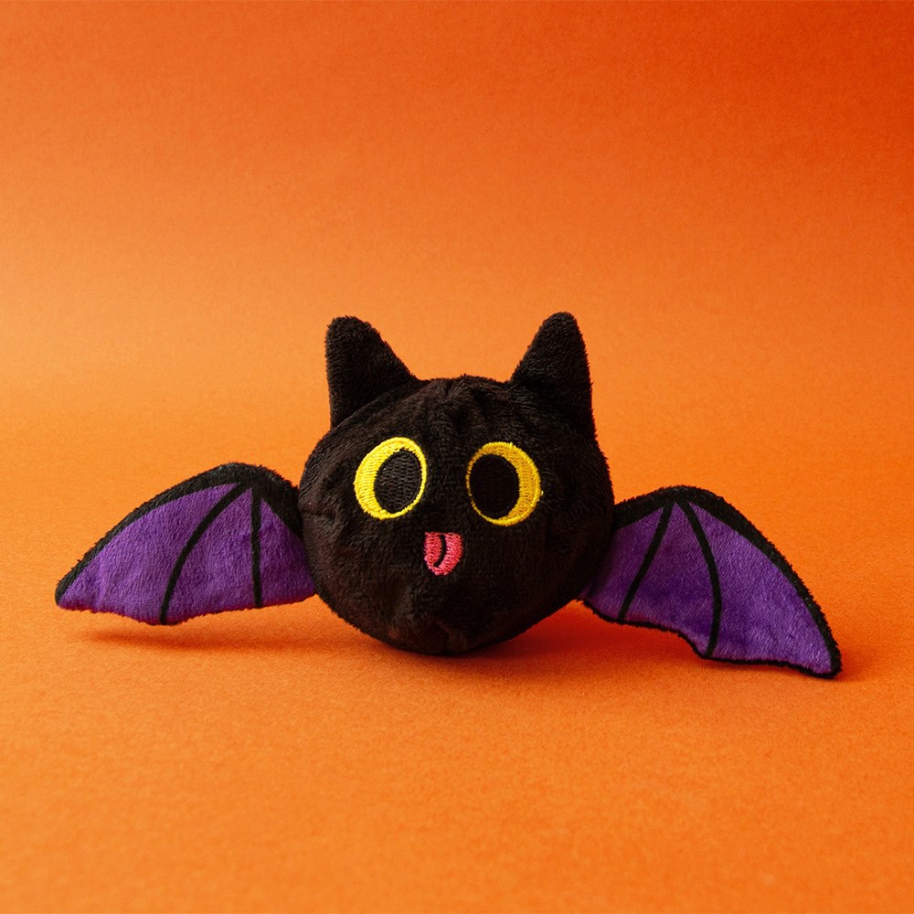 Great & Small Creepy Cuties Little Bouncy Bat Dog Toy