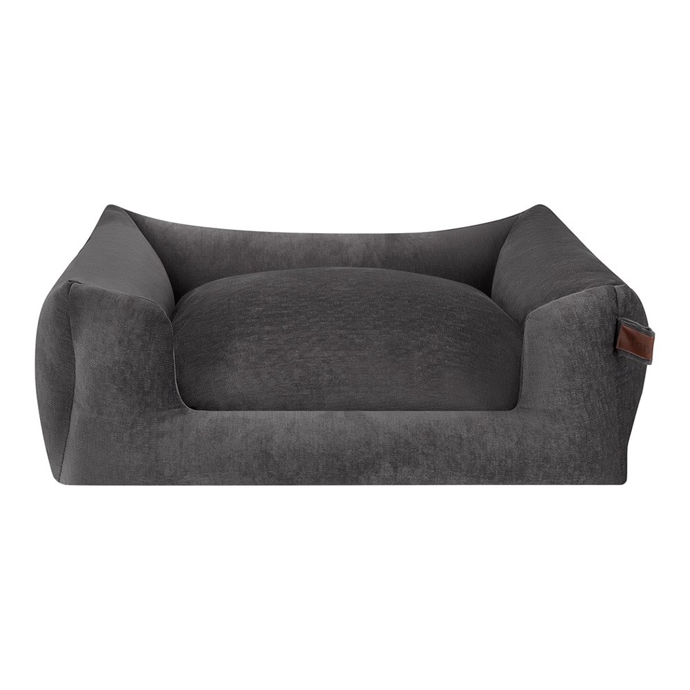 Fantail Basket Snooze Mellow Smoke Grey Dog Bed