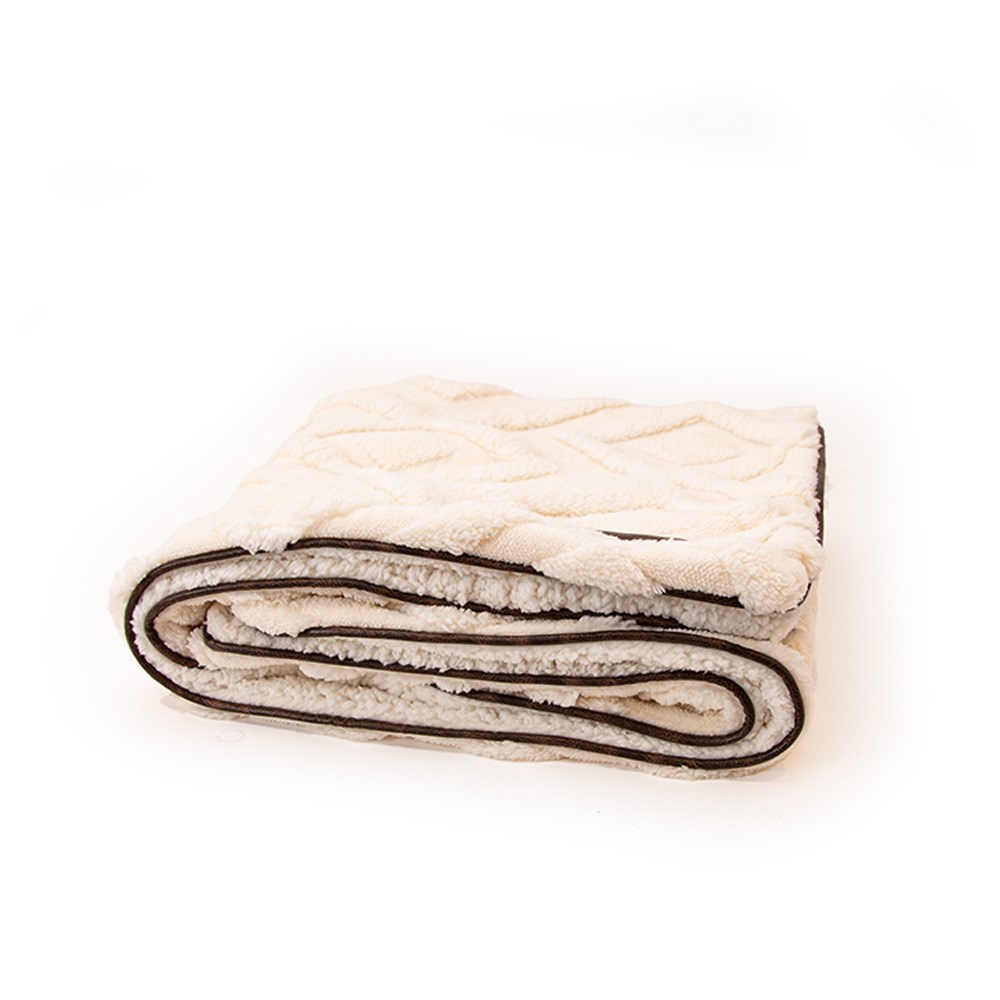 Great & Small Snuggle&Snooze Diamond Cream Blanket