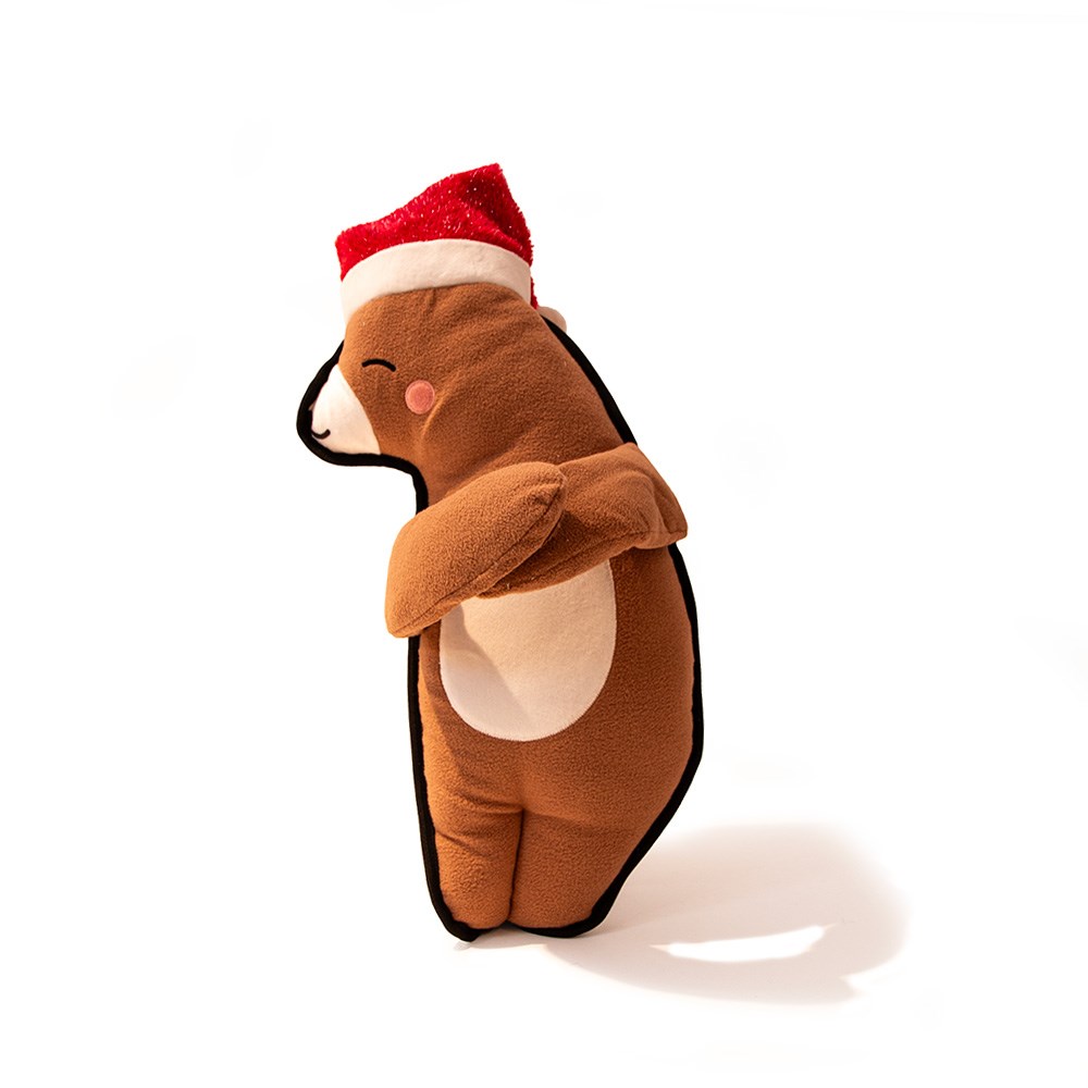 Great & Small Christmas Cuddling Bears Dog Toy