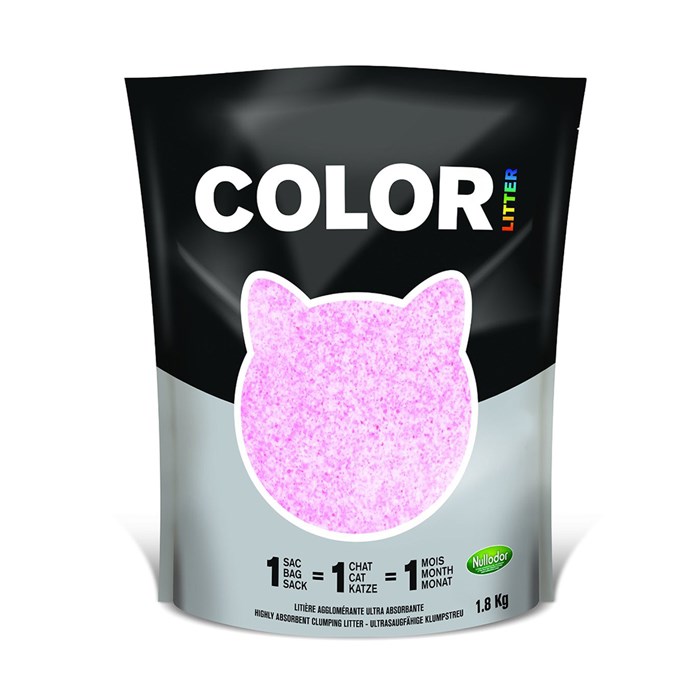 Nullodor Pink Cat Litter 1.8kg