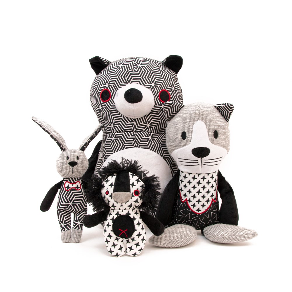 Great & Small C'est Chic Cooper Bear Dog Toy