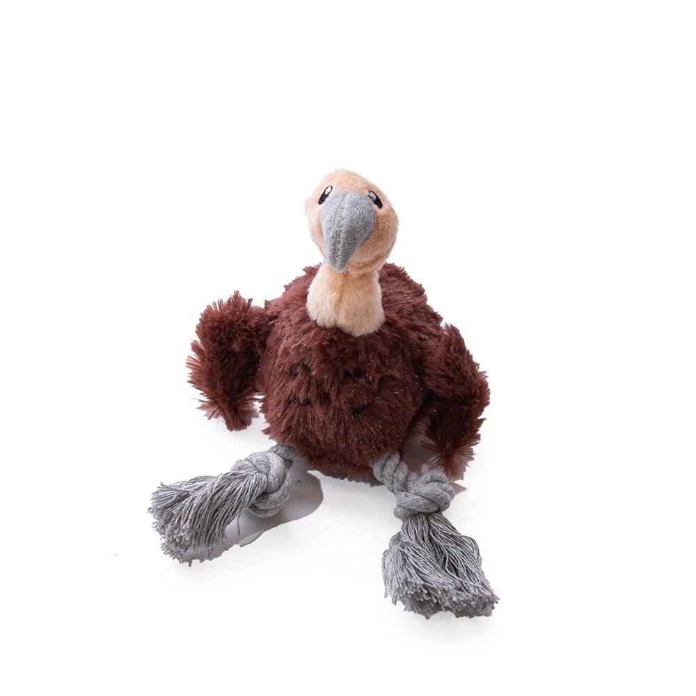 Great & Small Stay Wild Vulture Dog Toy