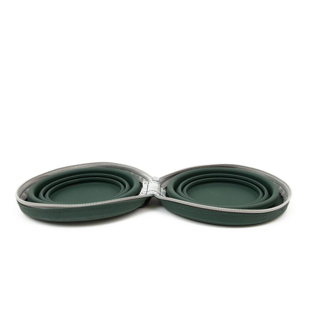 Great & Small Active Double Travel Bowl