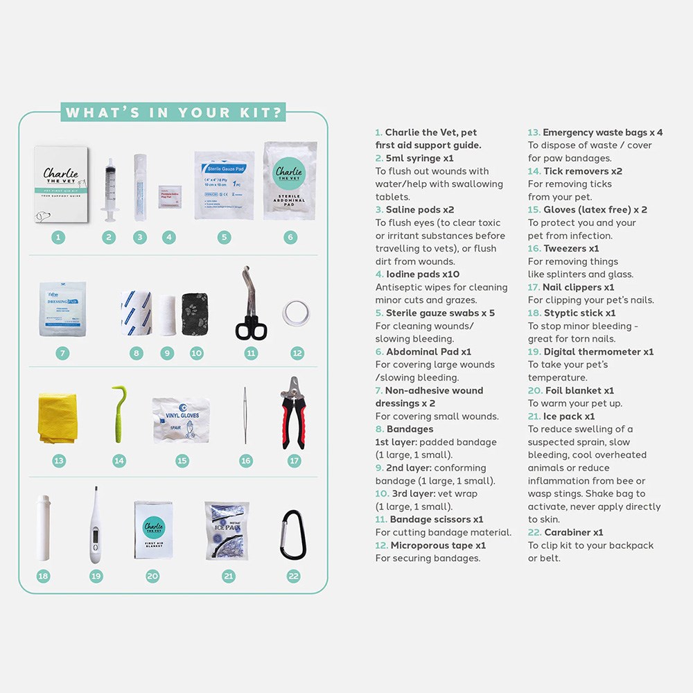 Charlie The Vet Pet First Aid Kit