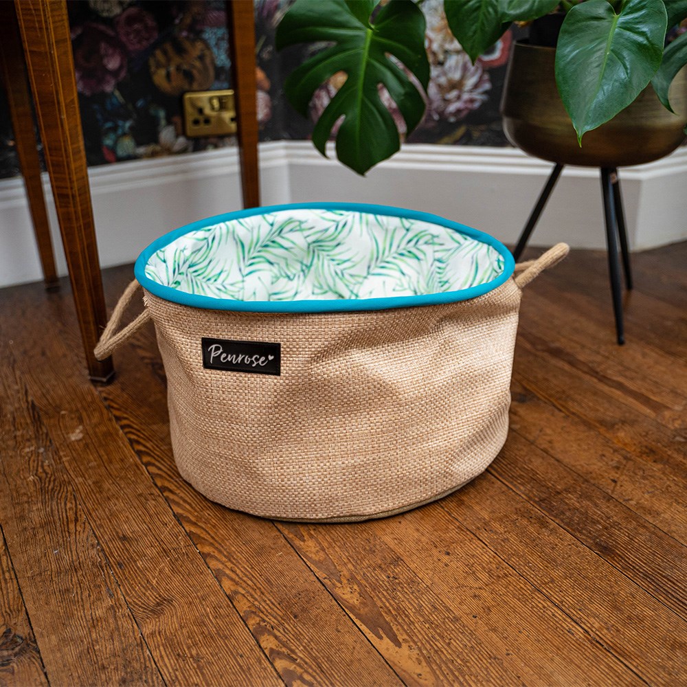 Great & Small Penrose Cat Woven Basket Bed