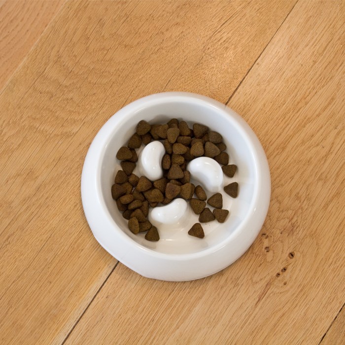 Great & Small Slow Down Melamine Pet Dish