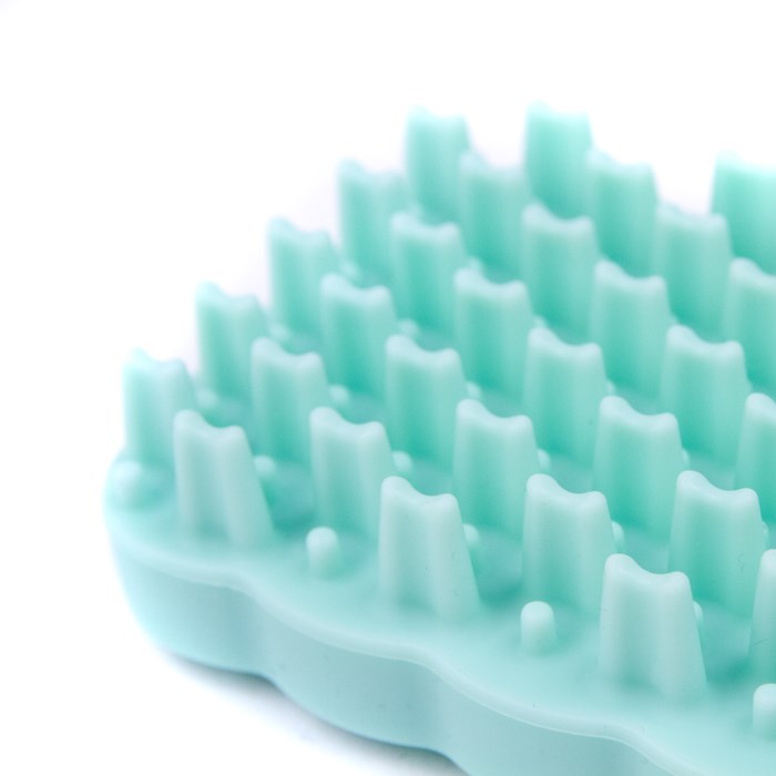 Great & Small Circle Rubber Pet Grooming Brush
