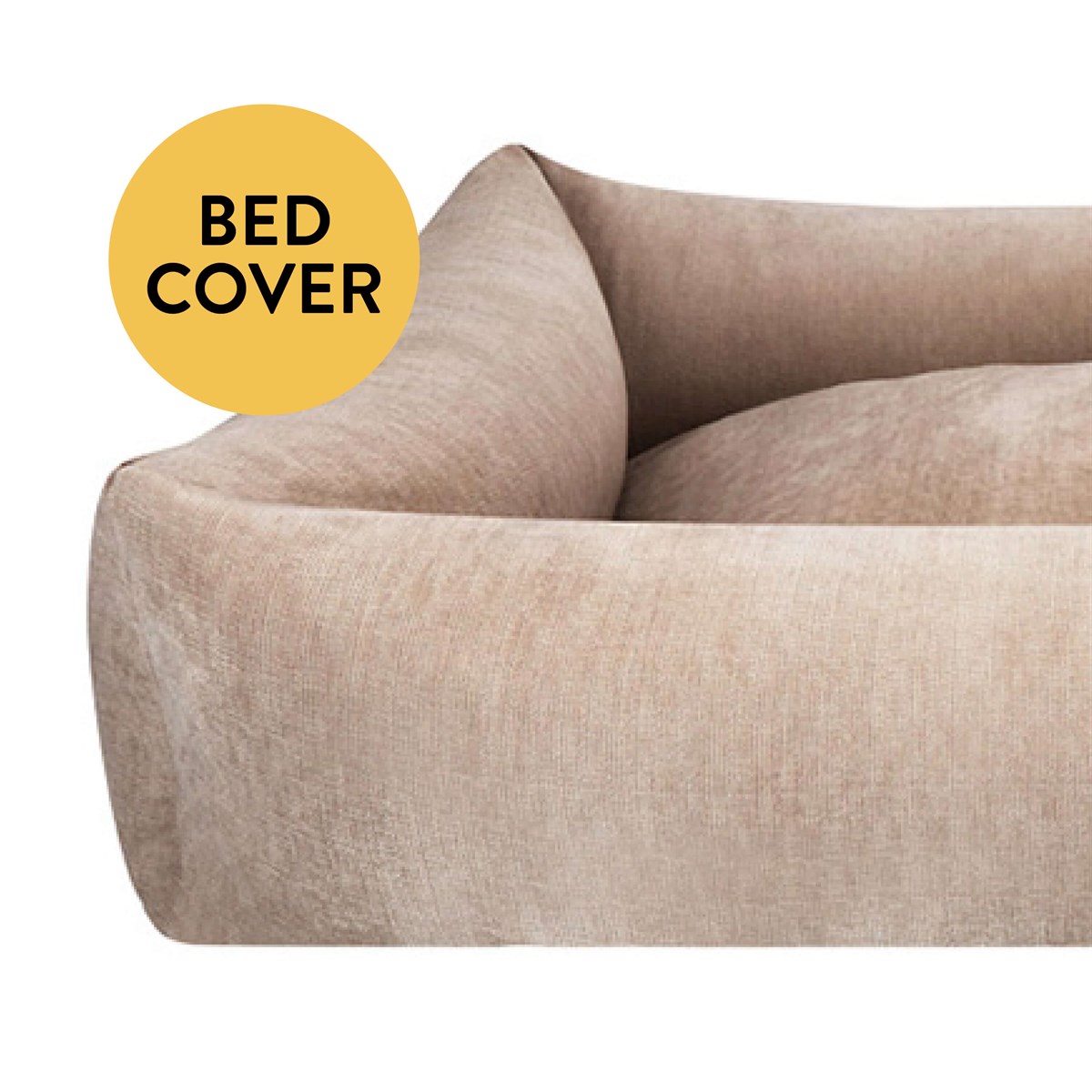 Fantail Basket Snug Mellow Oat Beige Cover