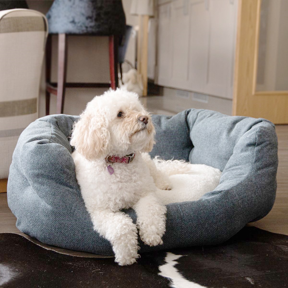 Great & Small Slumber Dog Bed Navy