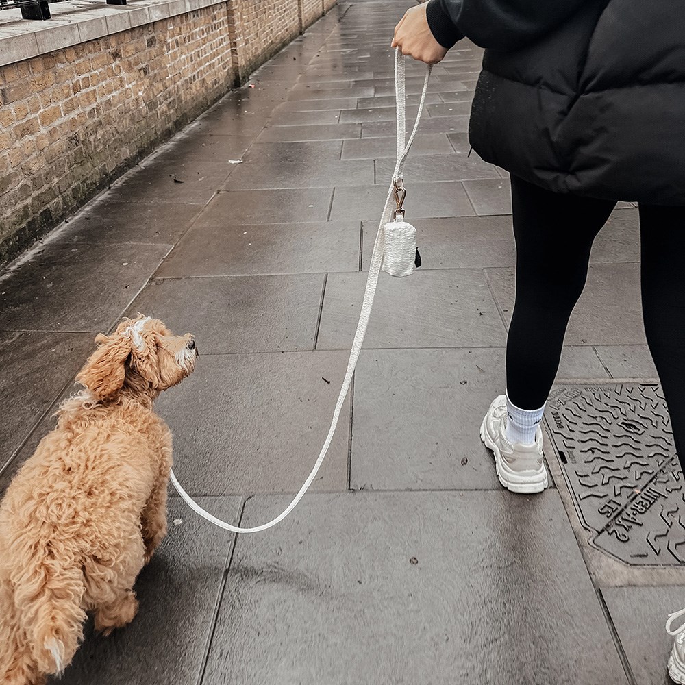 By Teddy Bouclé Dog Lead Marshmallow