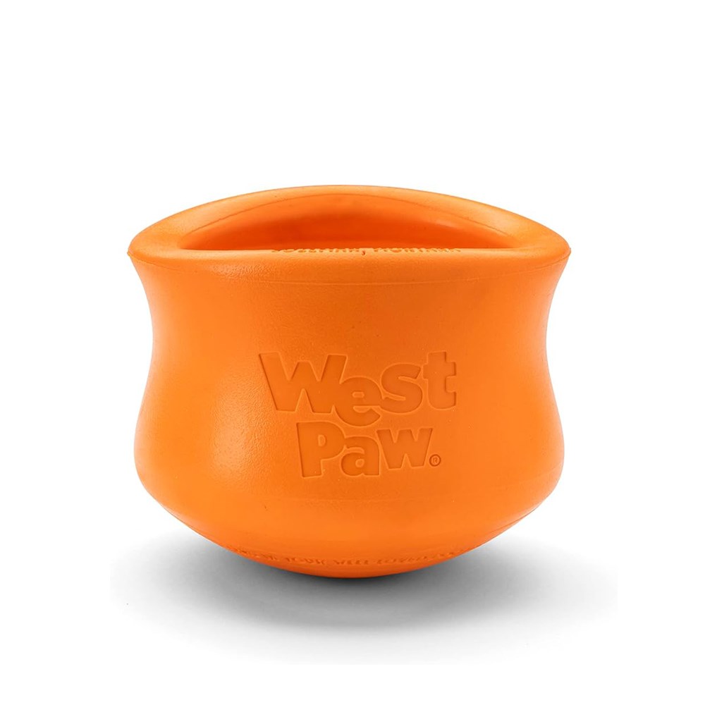 West Paw Toppl Orange Dog Toy