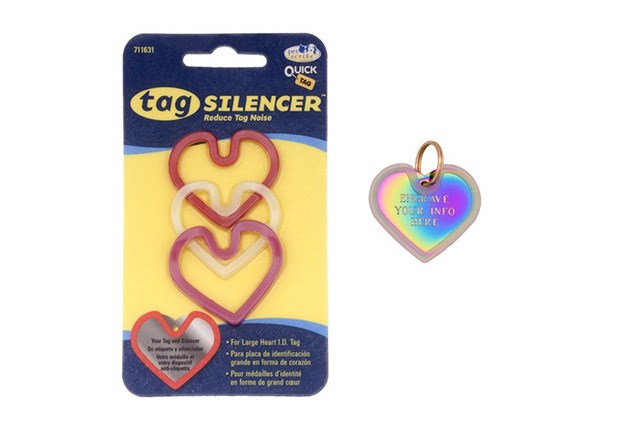 Quick Tag Silencer Heart Large (3)