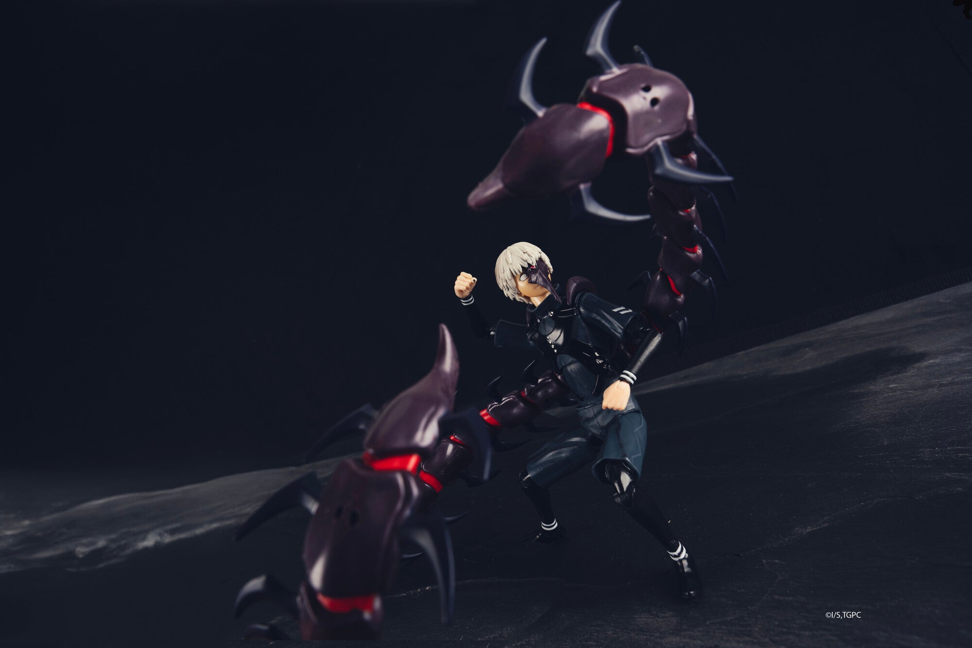 Total Anime Ken Kaneki (Half-Kakuja Version)