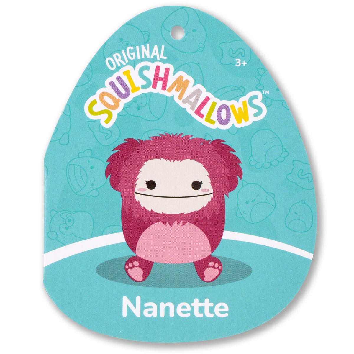 16-Inch Nanette the Raspberry Pink Bigfoot