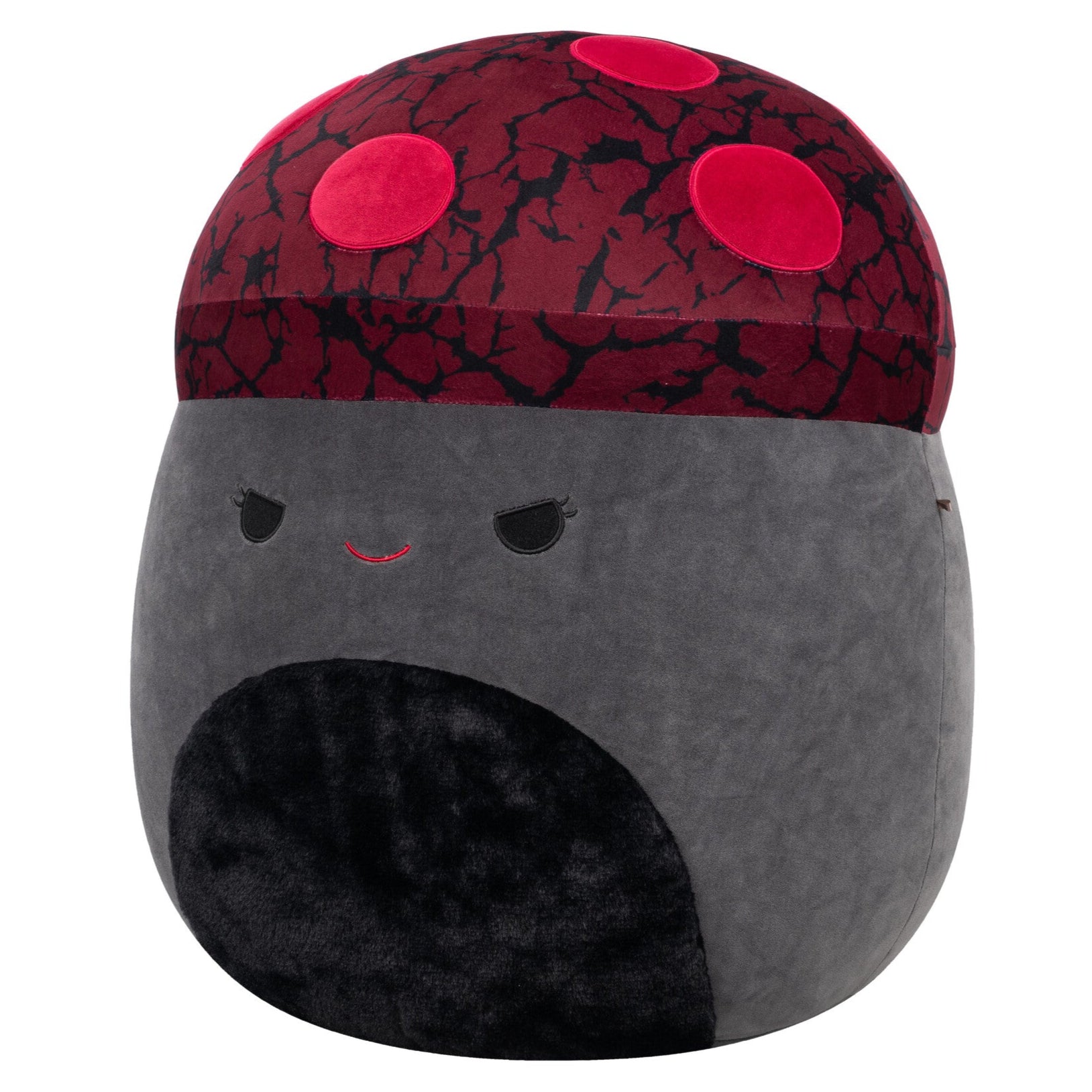 20-Inch Gert the Maroon and Black Mushroom