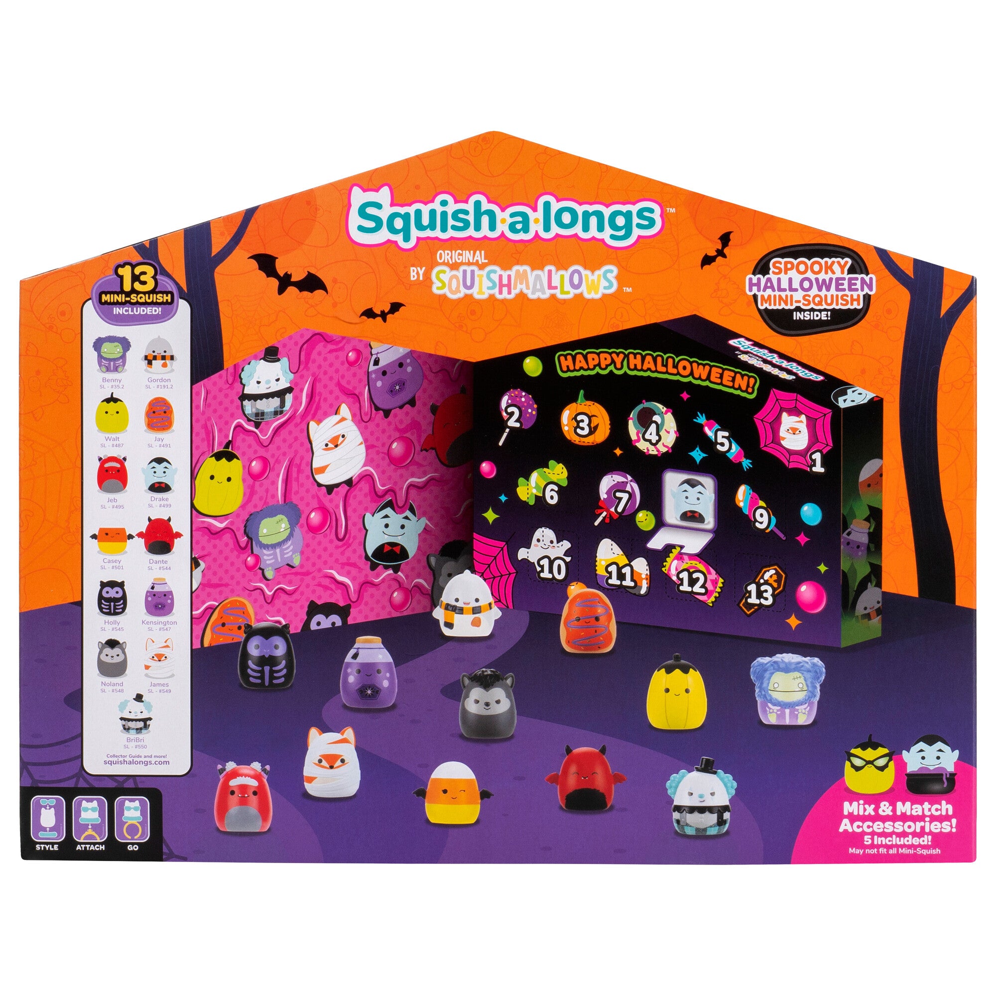 Squish-a-longs Halloween Countdown Calendar