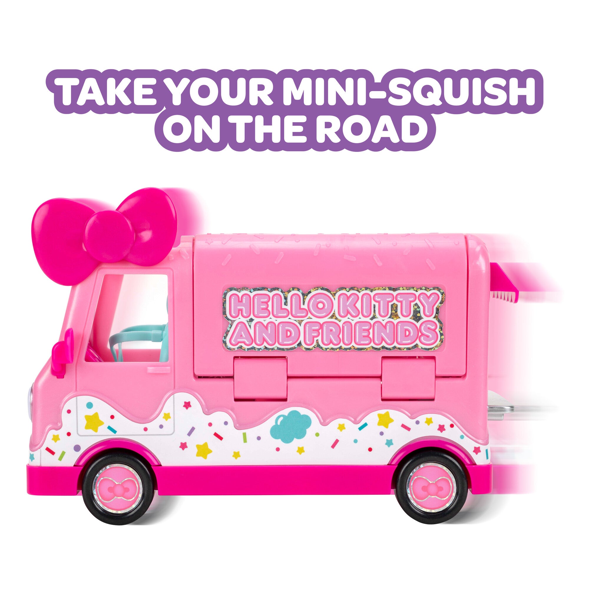 Squish-a-longs Hello Kitty and Friends Hello Kitty Cafe Truck Playset