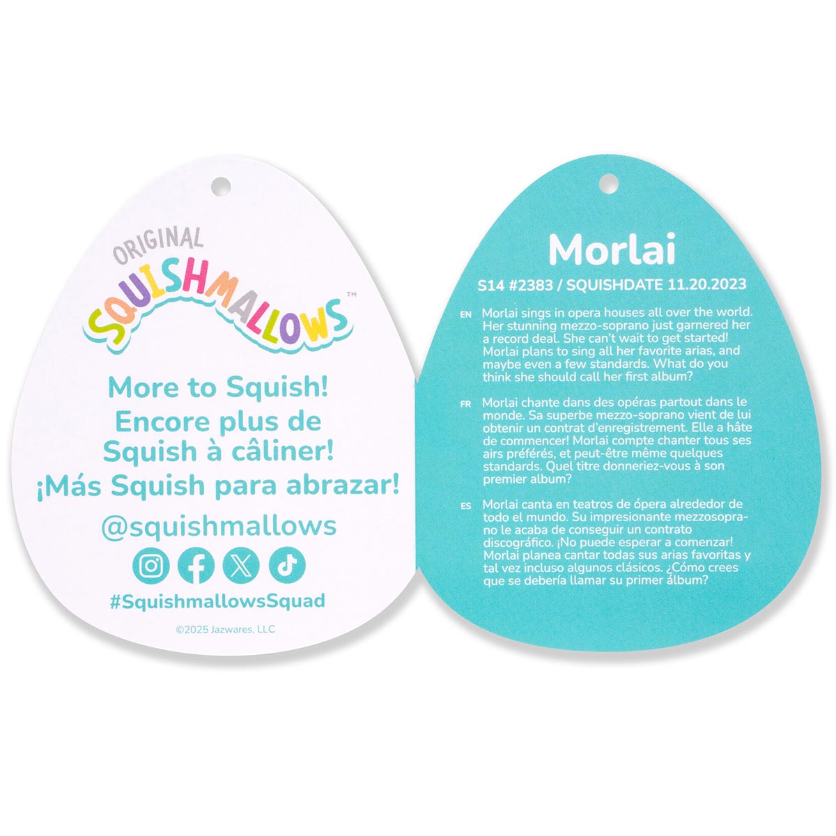 14-Inch Morlai the Coral Manatee