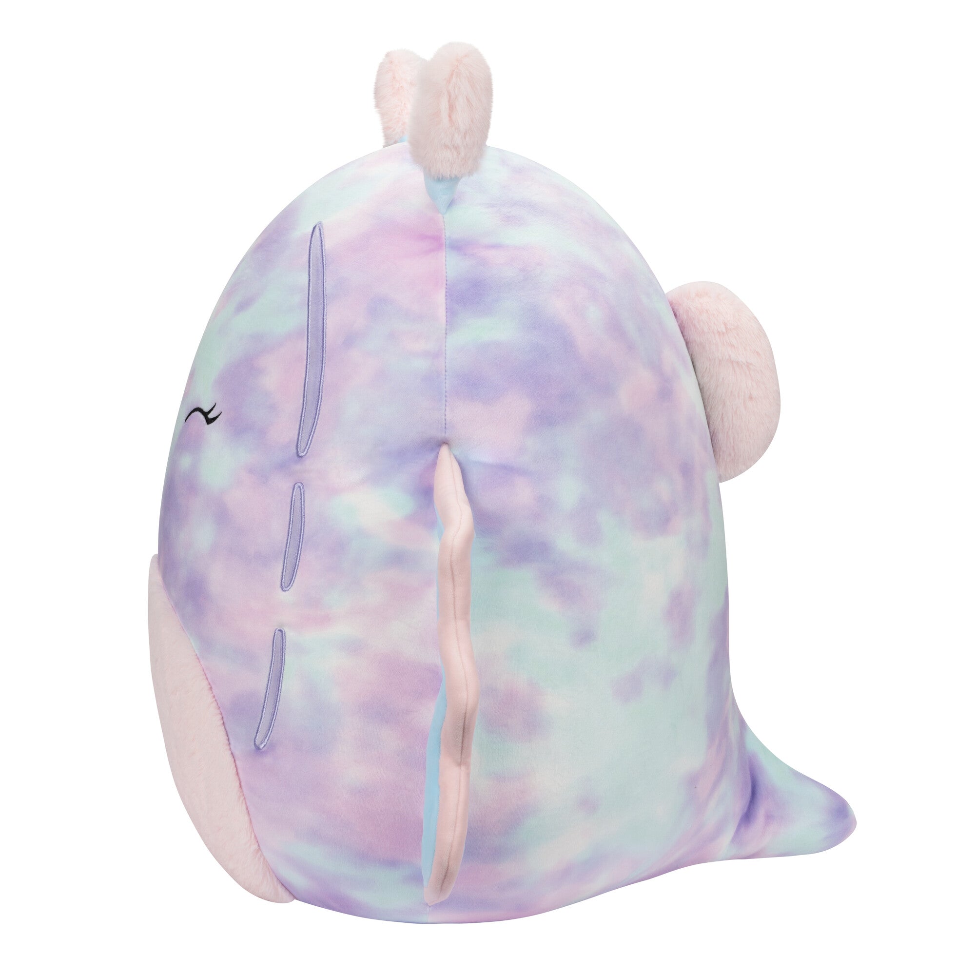 14-Inch Dottie Pink and Blue Tie-Dye Sea Slug