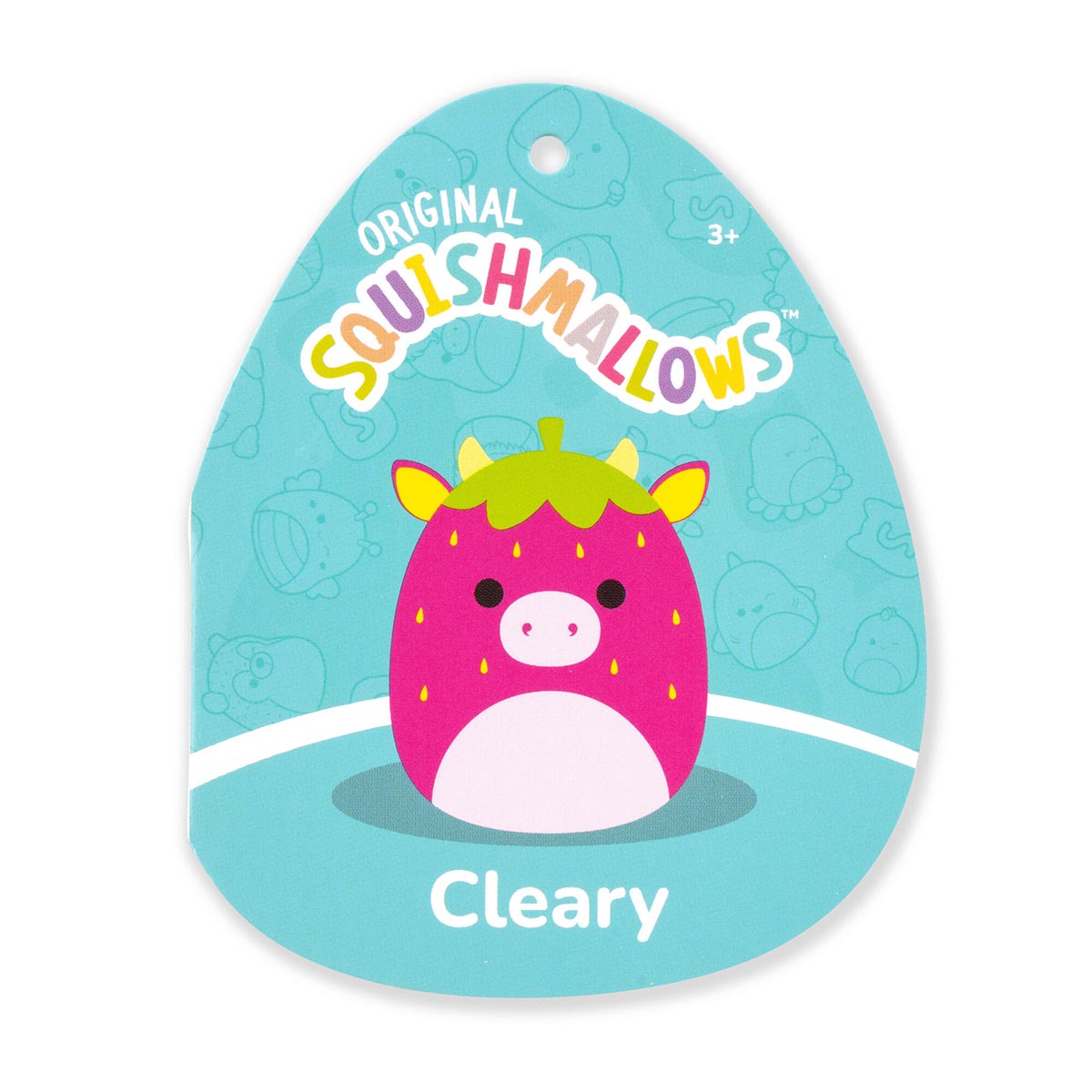 12-Inch Cleary the Hot Pink Strawberry Cow