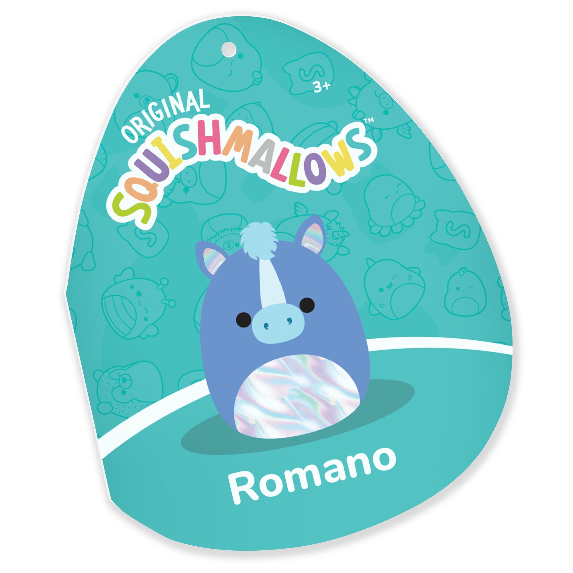 16-Inch Mythical Creature Romano the Blue Hippocampus