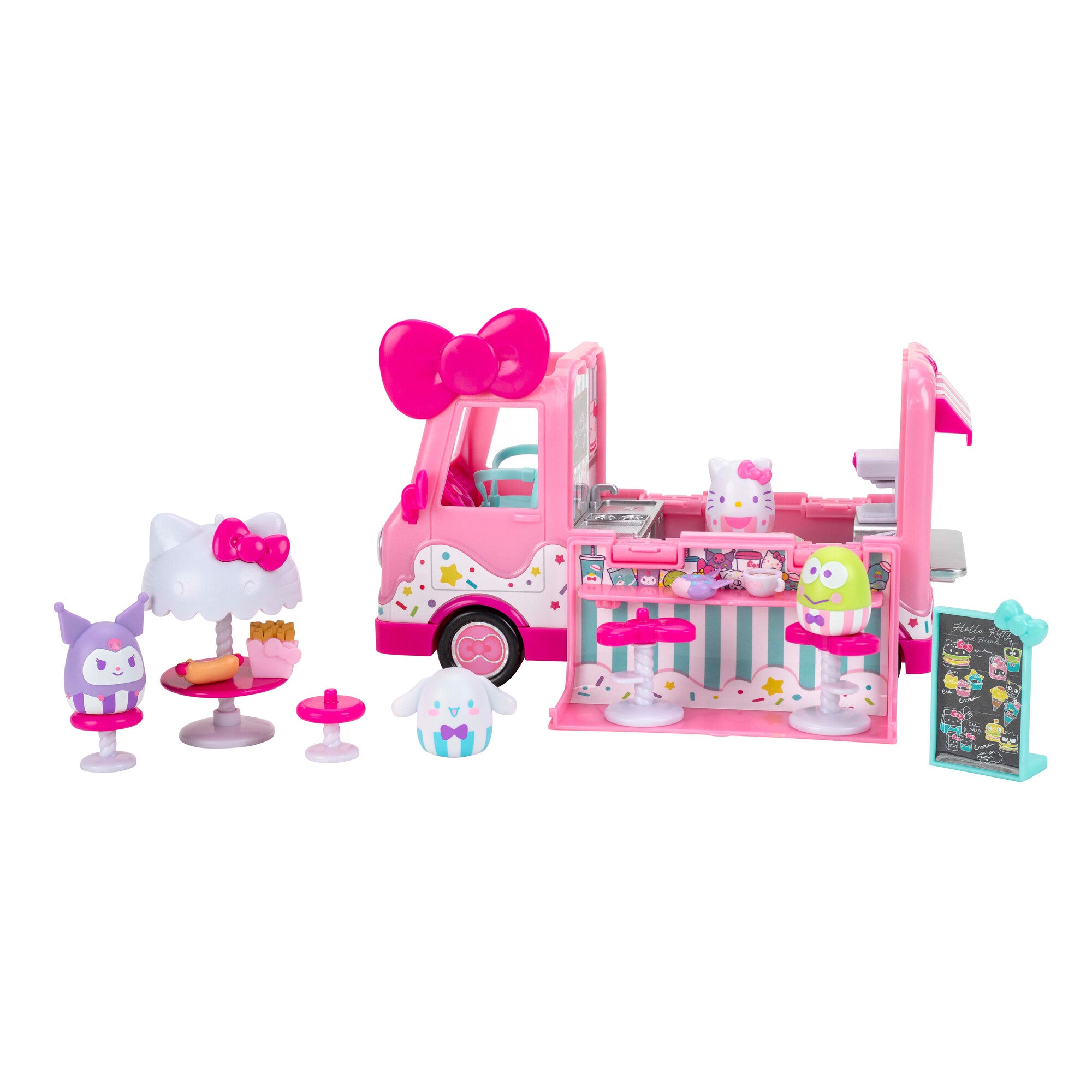 Squish-a-longs Hello Kitty and Friends Hello Kitty Cafe Truck Playset