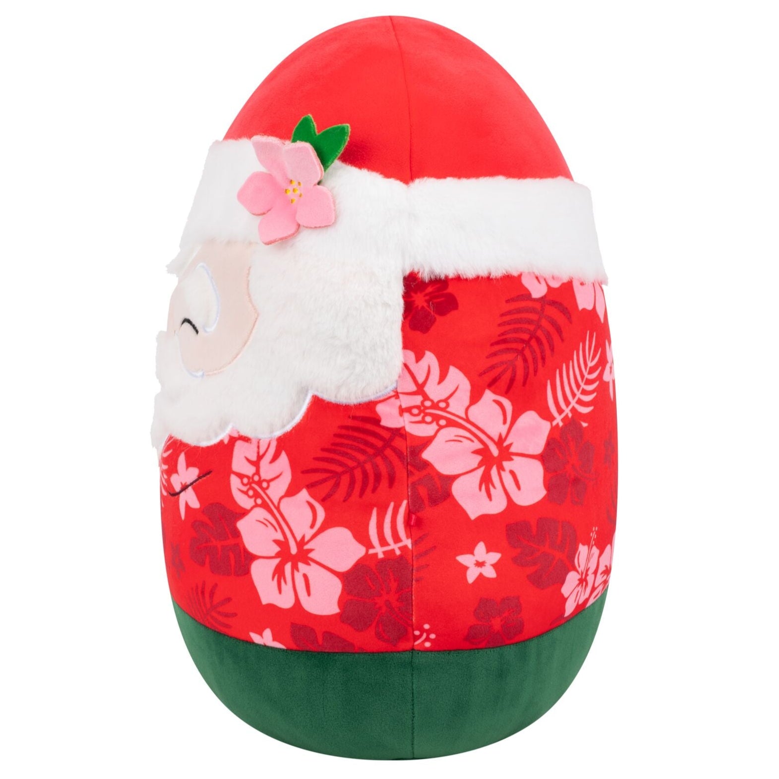 14-Inch Nick the Santa Claus in Red Hawaiian Shirt