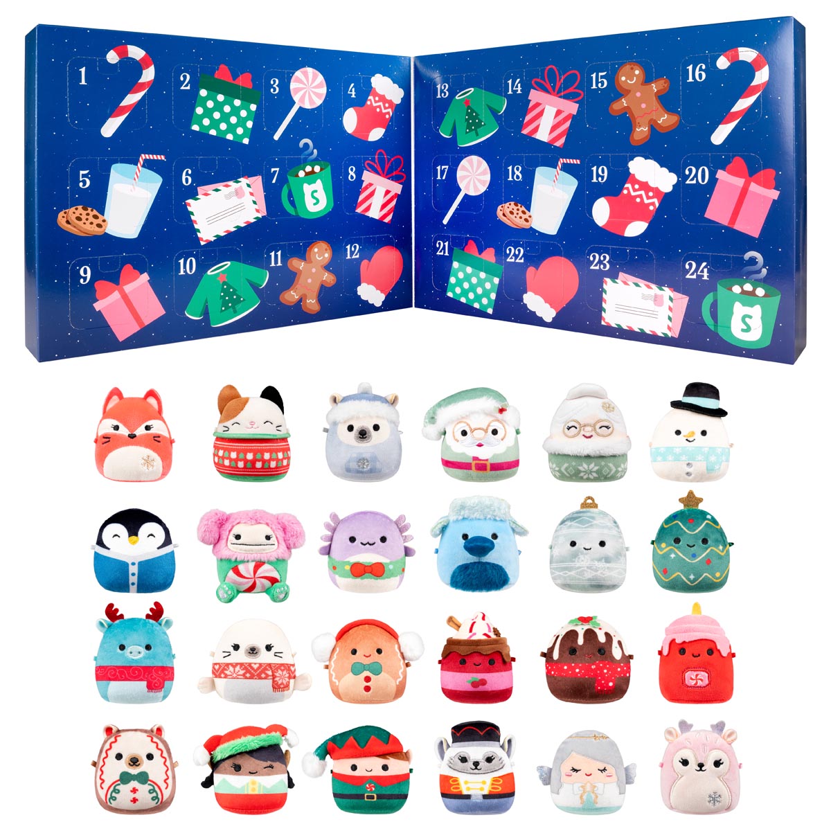 Micromallows 24-Day Holiday Plush Advent Calendar