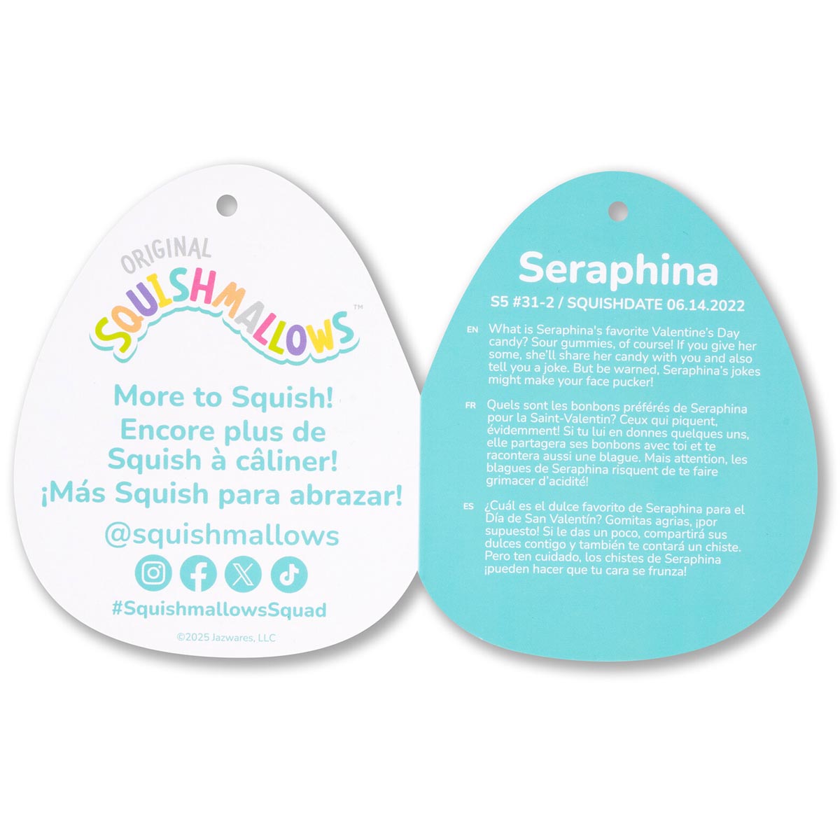 5-Inch Seraphina the Light Pink Unicorn with Sparkle Horn