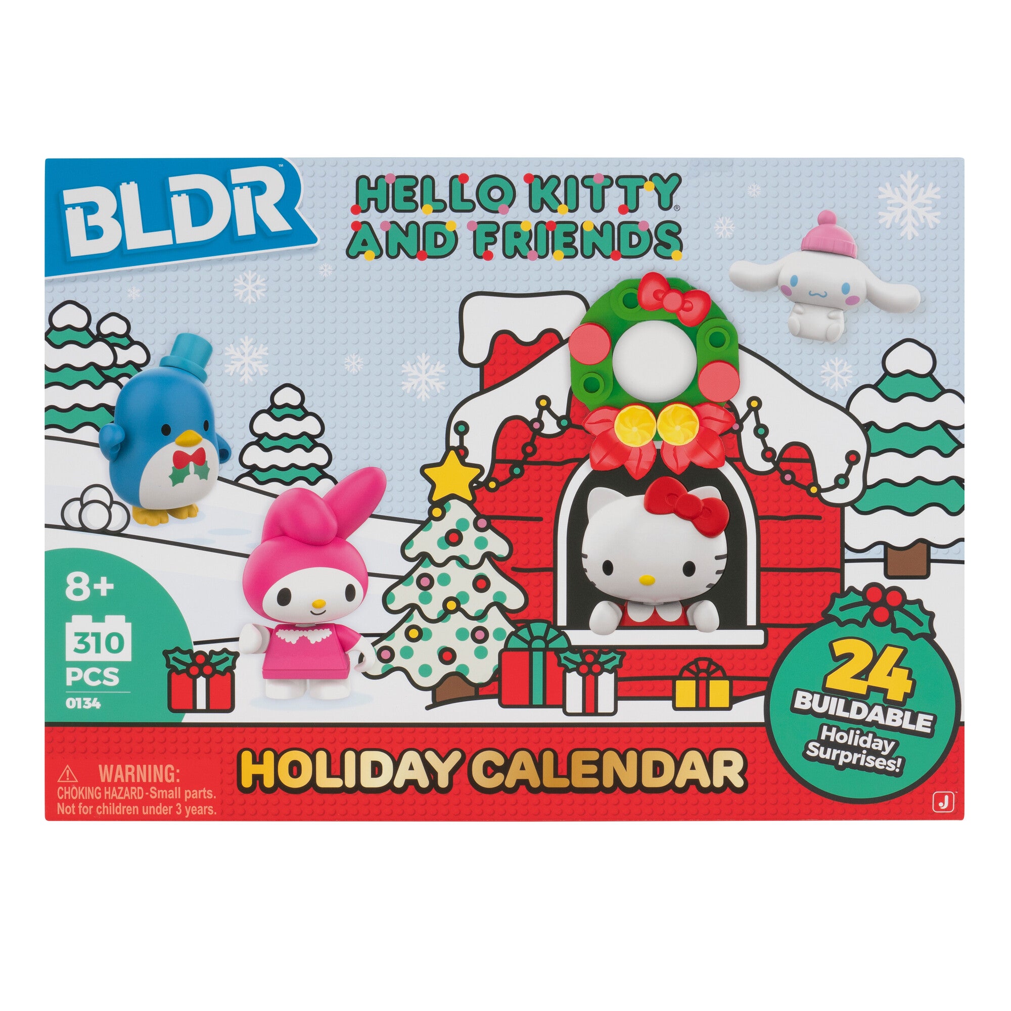 BLDR Hello Kitty and Friends 2025 Advent Calendar Building Set
