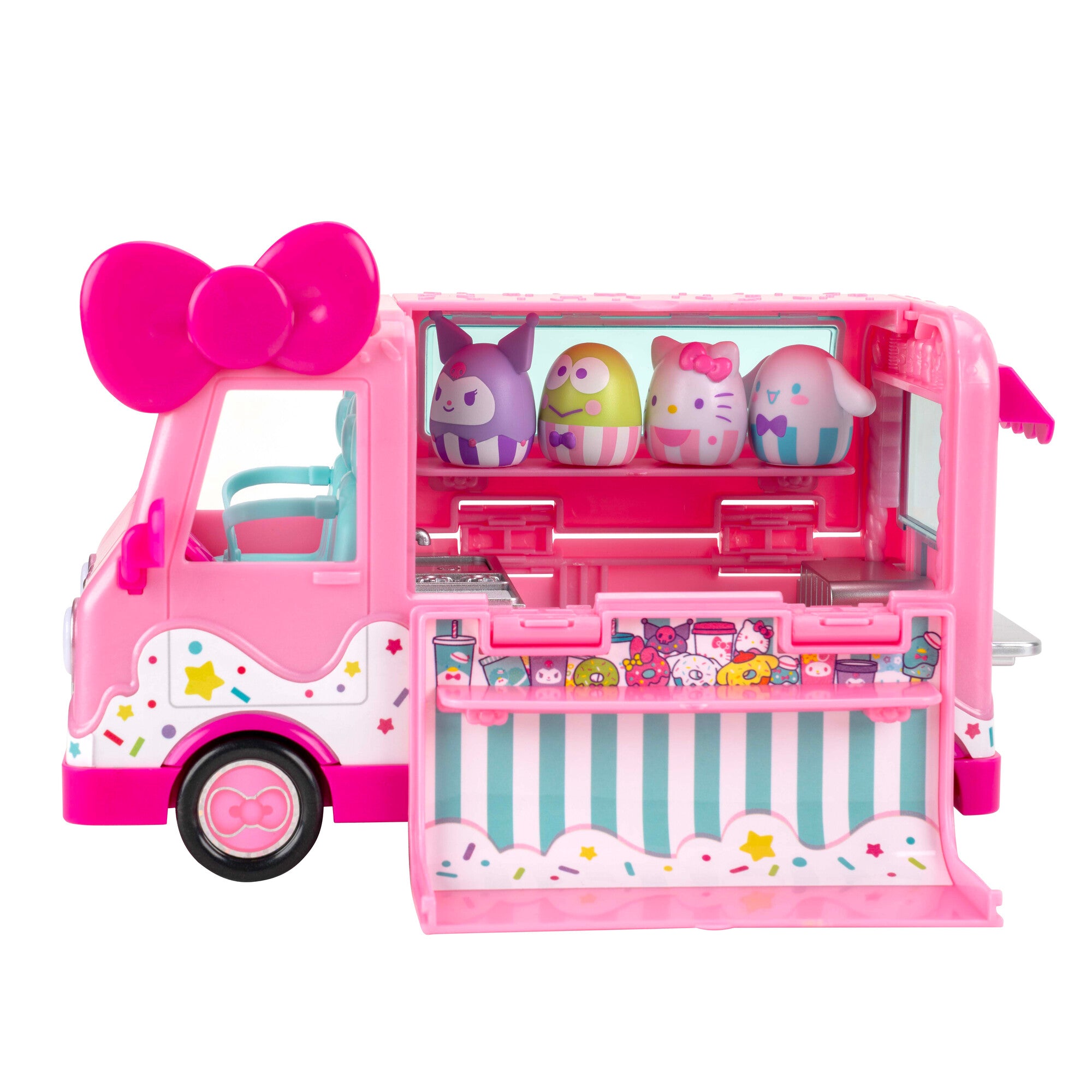 Squish-a-longs Hello Kitty and Friends Hello Kitty Cafe Truck Playset