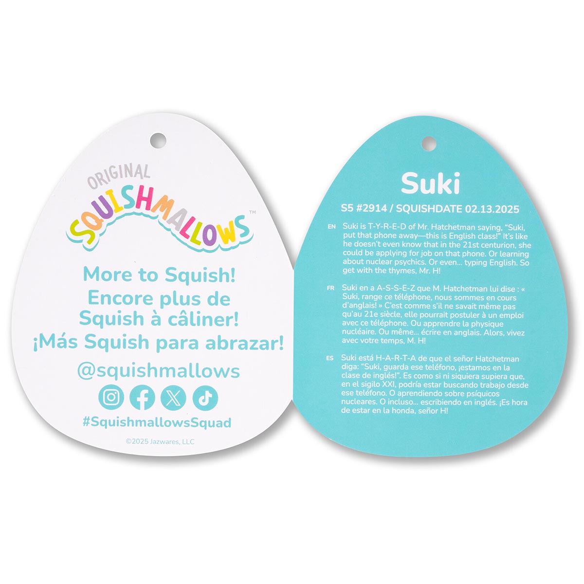 5-Inch Suki the Spotted Tortoiseshell Cat