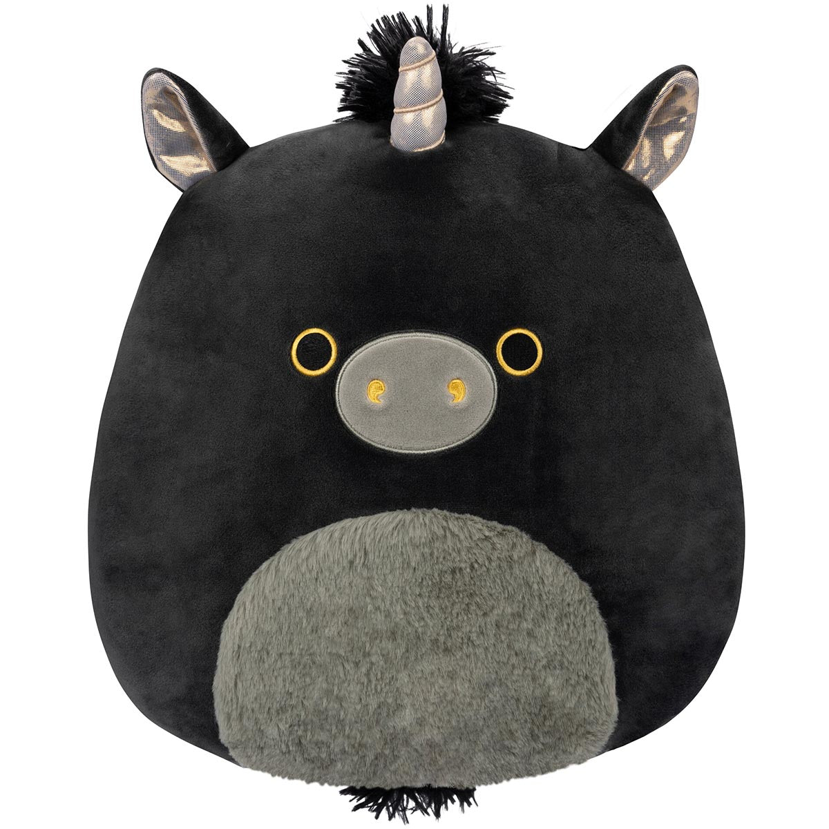 12-Inch Nicolita the Black and Gold Unicorn