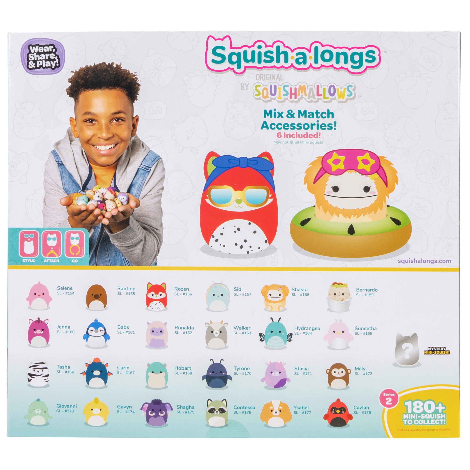 Squish-a-longs Mini-Squish 25-Pack