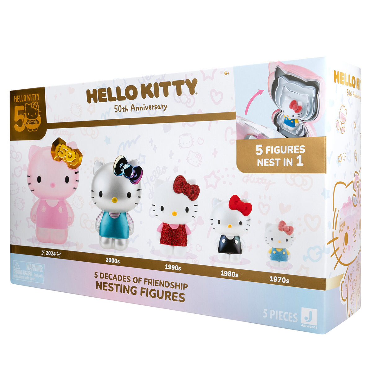 Hello Kitty and Friends 50th Anniversary Nesting Figures