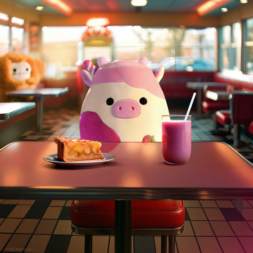 8-Inch Select Series Caedyn the Strawberry Milk Scented Cow