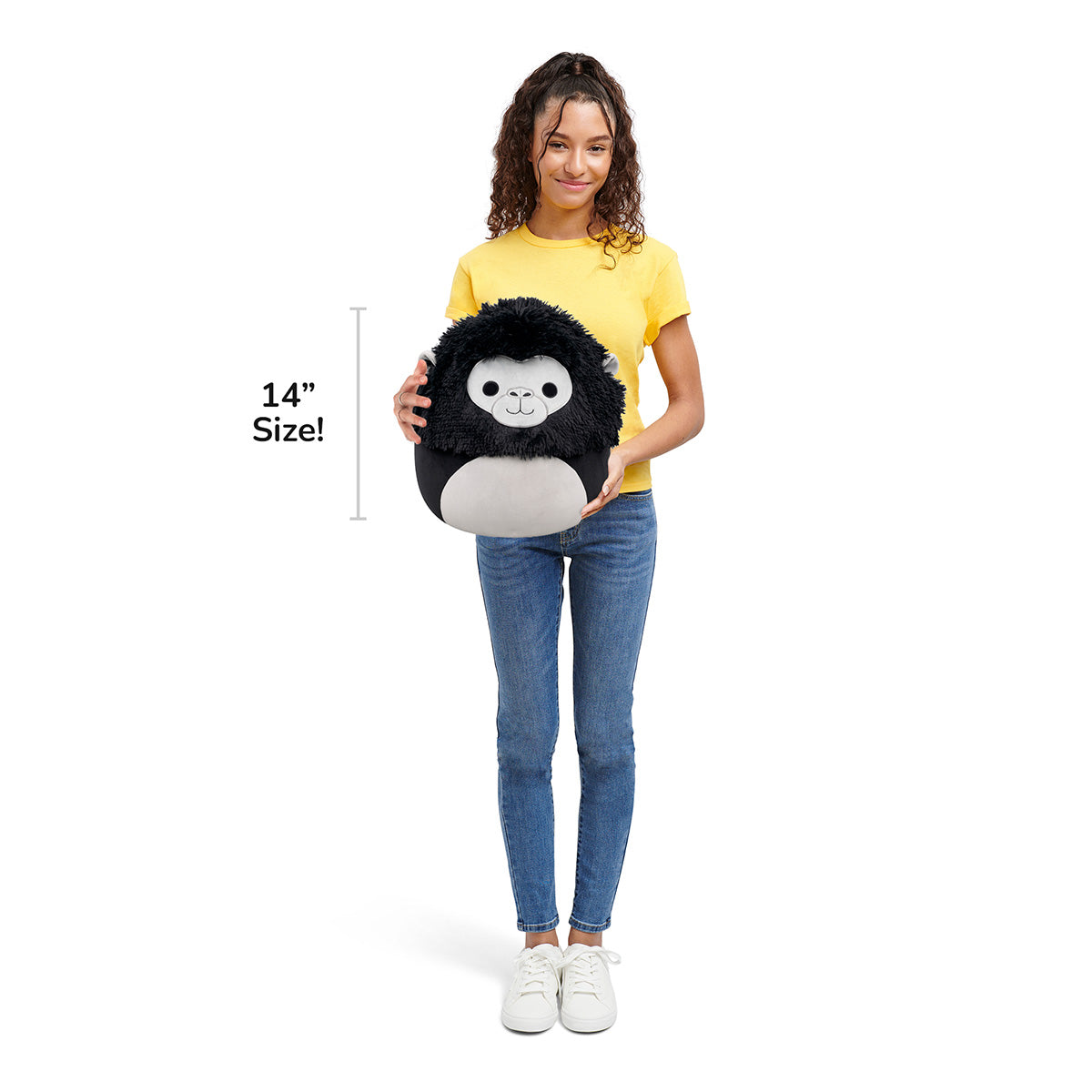 14-Inch Aron the Black Gorilla