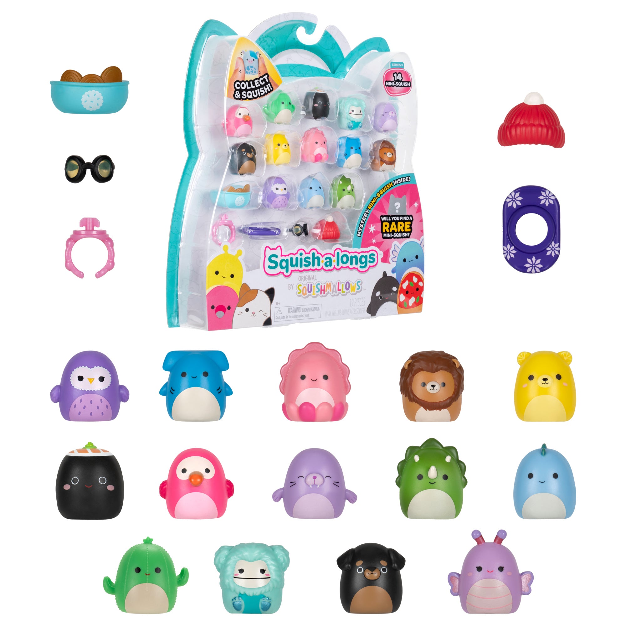 Squish-a-longs Mini-Squish 14-Pack Style 2