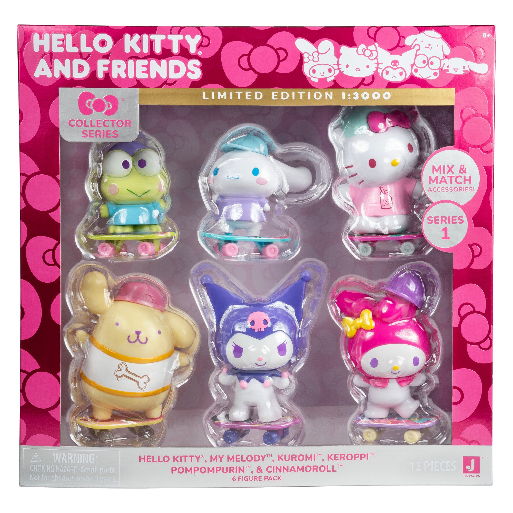 Hello Kitty and Friends 4-Inch Ultra-Premier 6-Figure Set