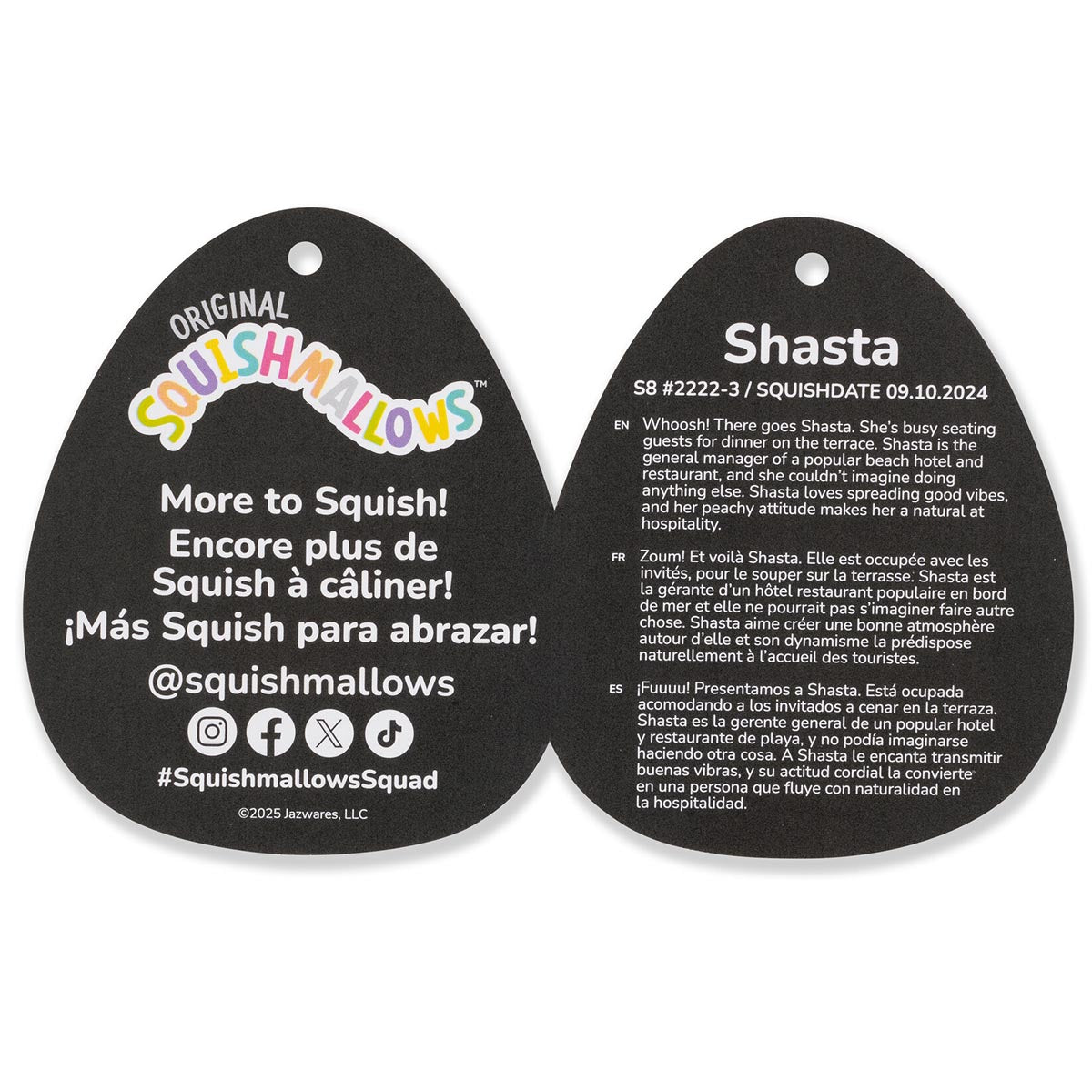 8-Inch Select Series Shasta the Scented Mango Boba Bigfoot