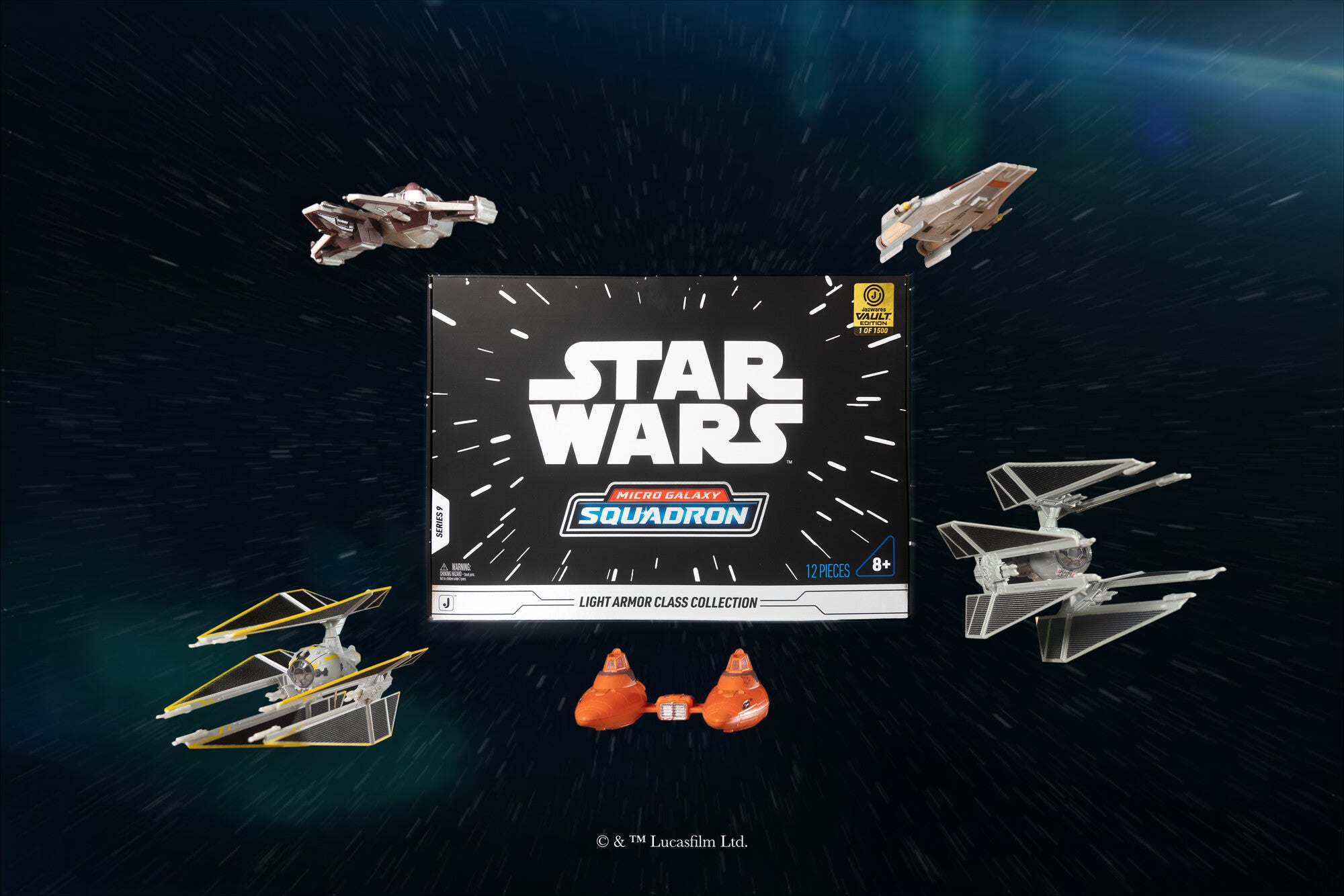 STAR WARS™ Micro Galaxy Squadron Light Armor Class Collection (Series 9)