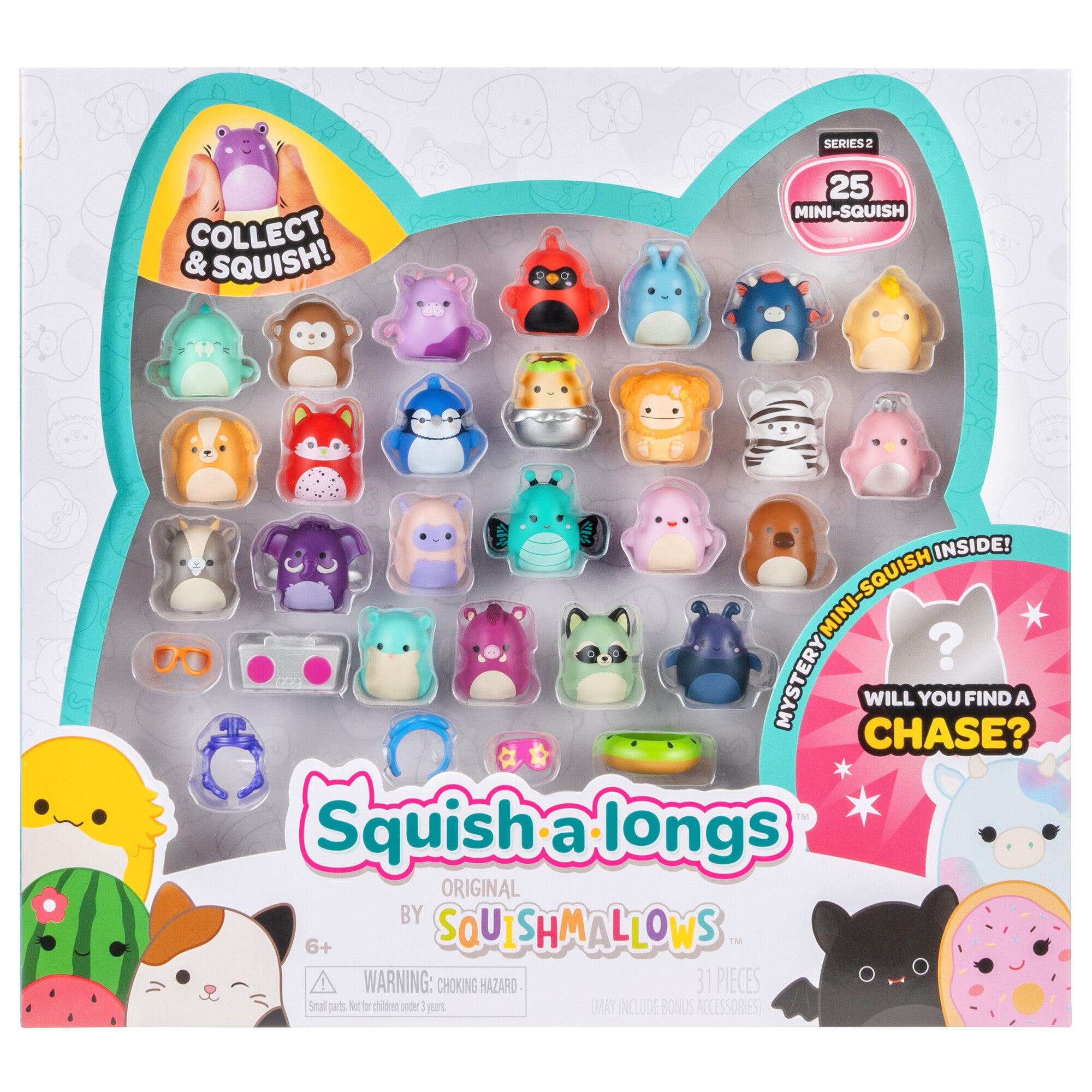 Squish-a-longs Mini-Squish 25-Pack