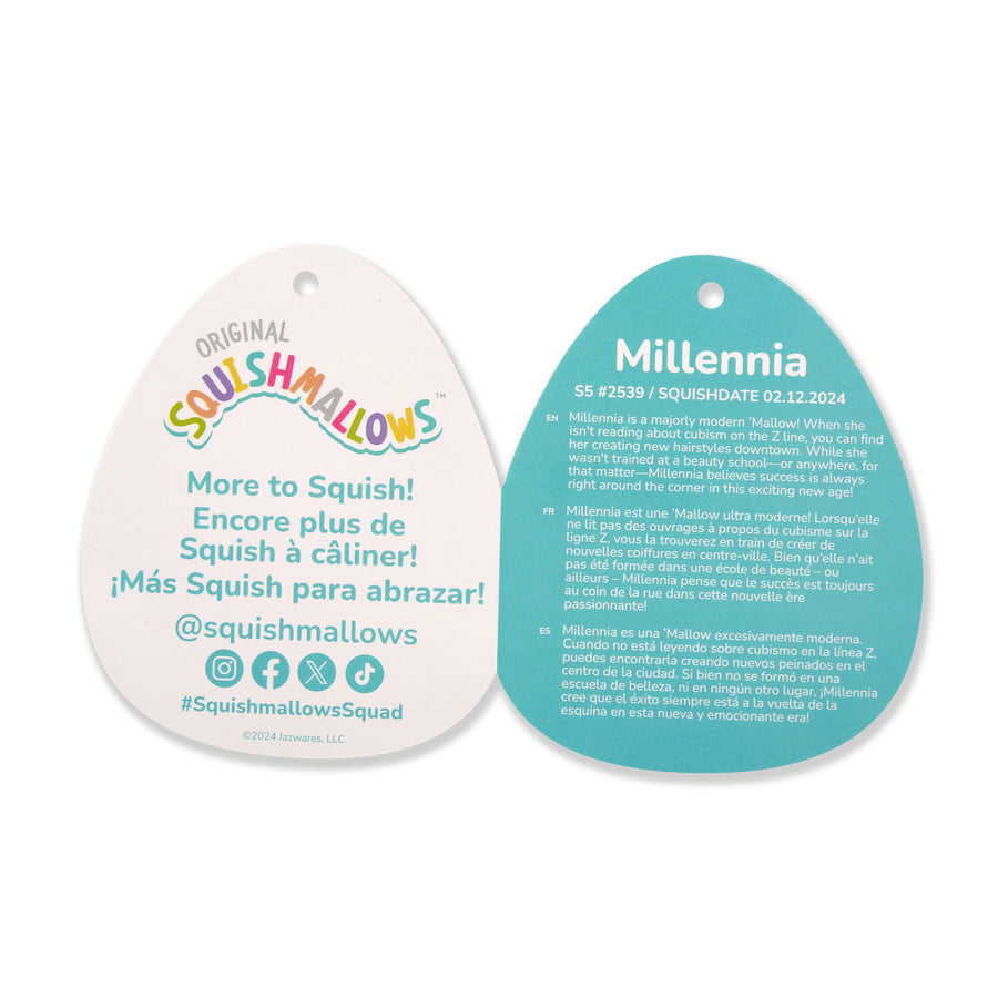 Millennia the Grey Bat with Velvet Accents